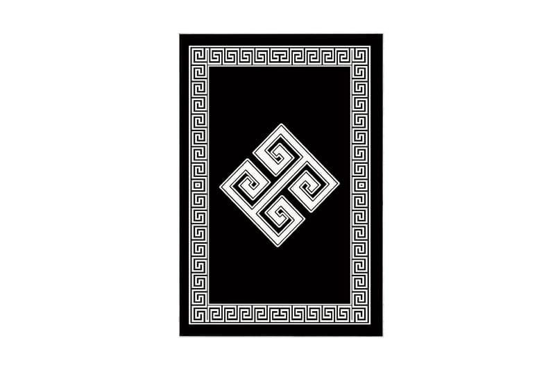 Kylpyhuonematto Panchhi 60x150 cm Suorakaide - Musta - Kodintekstiilit & matot - Kylpyhuonetekstiilit - Kylpyhuoneen matto