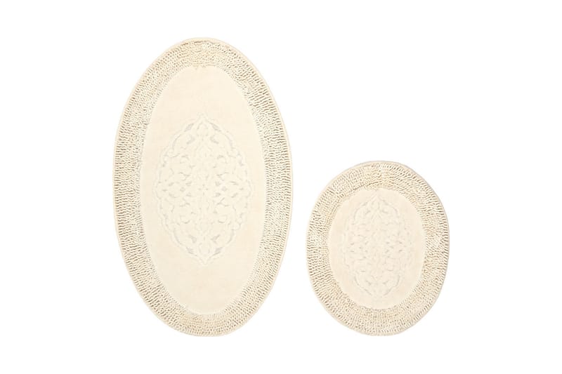 Kylpyhuonematto Param 60x100 cm Suorakaide - Kerma - Kodintekstiilit & matot - Kylpyhuonetekstiilit - Kylpyhuoneen matto