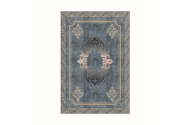Kylpyhuonematto Panchal 60x150 cm Suorakaide - Monivärinen - Kodintekstiilit & matot - Kylpyhuonetekstiilit - Kylpyhuoneen matto