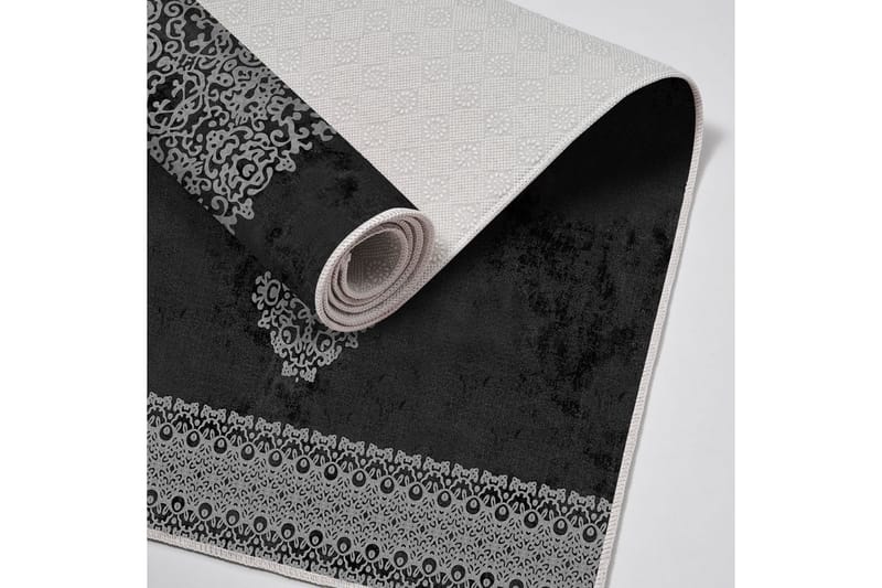 Kylpyhuonematto Panchu 60x150 cm Suorakaide - Musta - Kodintekstiilit & matot - Kylpyhuonetekstiilit - Kylpyhuoneen matto