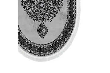 Kylpyhuonematto Panchma 60x150 cm Suorakaide - Harmaa - Kodintekstiilit & matot - Kylpyhuonetekstiilit - Kylpyhuoneen matto
