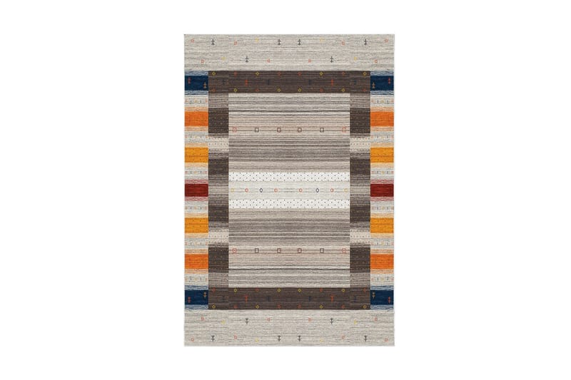 Kylpyhuonematto Pammy 60x150 cm Suorakaide - Monivärinen - Kodintekstiilit & matot - Kylpyhuonetekstiilit - Kylpyhuoneen matto