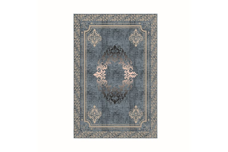 Kylpyhuonematto Panchal 60x150 cm Suorakaide - Monivärinen - Kodintekstiilit & matot - Kylpyhuonetekstiilit - Kylpyhuoneen matto