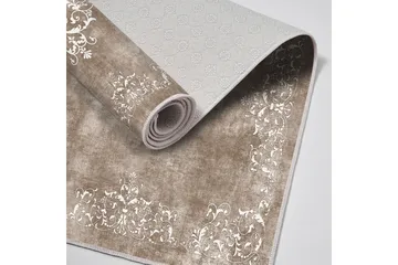 Kylpyhuonematto Panchuram 60x150 cm Suorakaide - Beige - Kodintekstiilit & matot - Kylpyhuonetekstiilit - Kylpyhuoneen matto