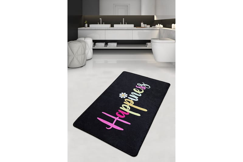 Kylpyhuonematto Parmar 80x100 cm Suorakaide, Monivärinen