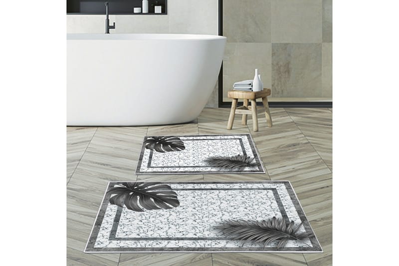 Kylpyhuonematto Pampa 60x150 cm Suorakaide, Monivärinen