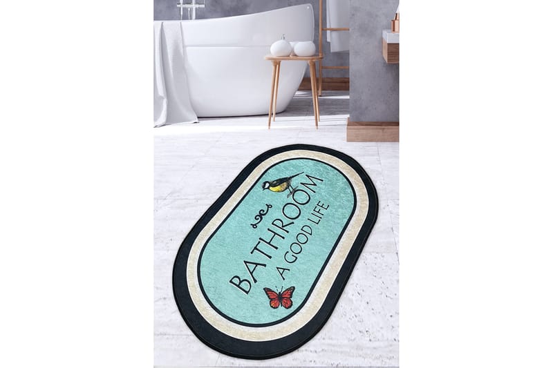 Kylpyhuonematto Pani 70x120 cm Suorakaide, Monivärinen