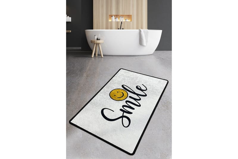 Kylpyhuonematto Parmanand 80x100 cm Suorakaide, Monivärinen