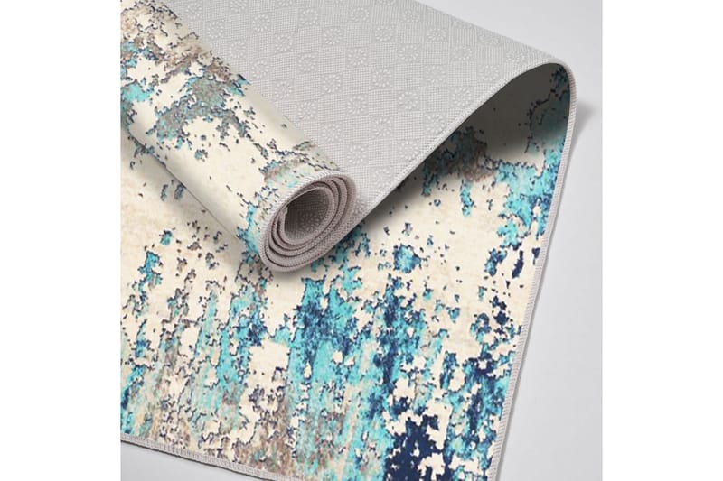 Kylpyhuonematto Panchi 60x150 cm Suorakaide - Monivärinen - Kodintekstiilit & matot - Kylpyhuonetekstiilit - Kylpyhuoneen matto