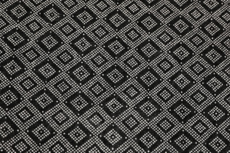 Kylpyhuonematto Pari 80x120 cm Pyöreä - Musta - Kodintekstiilit & matot - Kylpyhuonetekstiilit - Kylpyhuoneen matto