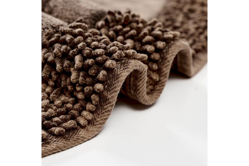 Kylpyhuonematto Parmood kylpyhuonematto 60x100 cm suorakulmainen Ruskea - Kodintekstiilit & matot - Kylpyhuonetekstiilit - Kylpyhuoneen matto