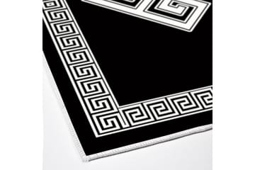 Kylpyhuonematto Panchhi 60x150 cm Suorakaide - Musta - Kodintekstiilit & matot - Kylpyhuonetekstiilit - Kylpyhuoneen matto