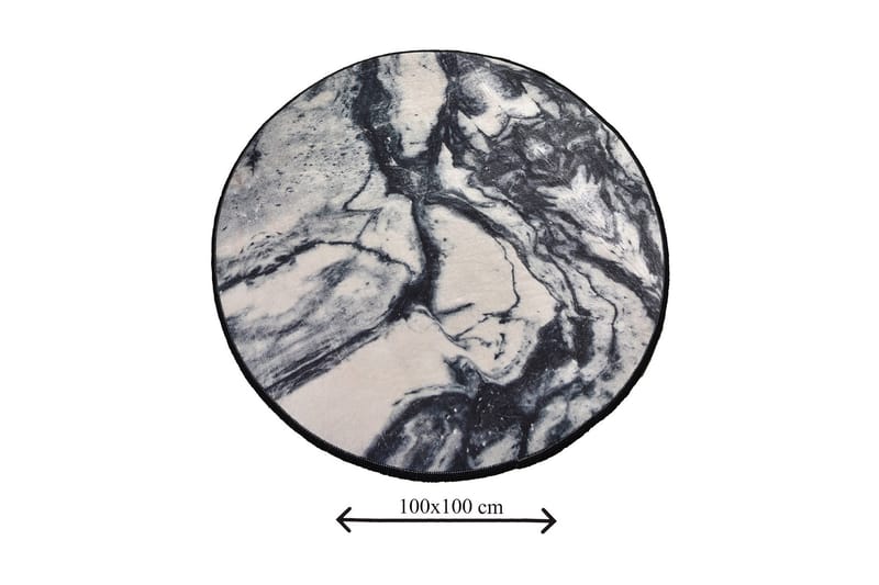 Kylpymatto Chilai Home 100 Pyöreä - Monivärinen - Kodintekstiilit & matot - Kylpyhuonetekstiilit - Kylpyhuoneen matto