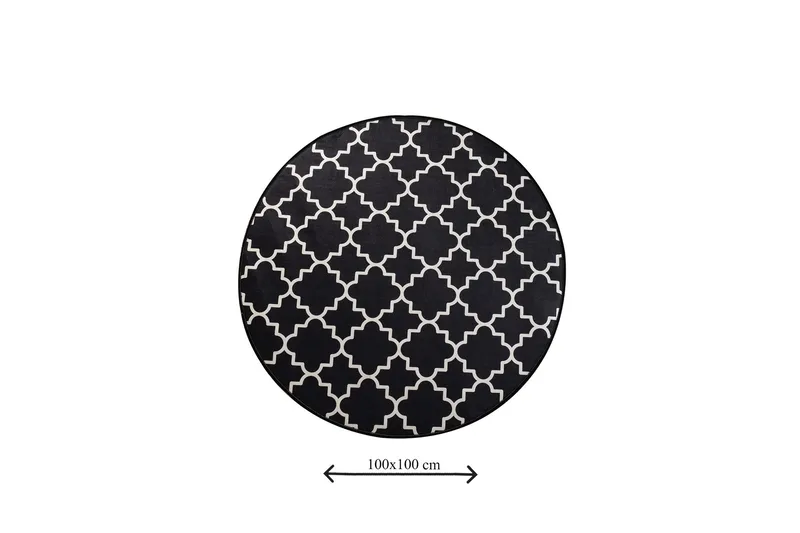 Kylpymatto Chilai Home 100 Pyöreä - Monivärinen - Kodintekstiilit & matot - Kylpyhuonetekstiilit - Kylpyhuoneen matto