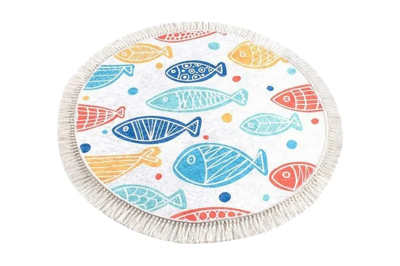 Kylpymatto Chilai Home 100 Pyöreä, Monivärinen