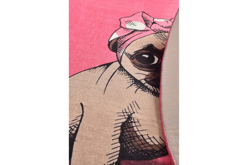 Kylpymatto Chilai Home 100 Pyöreä - Monivärinen - Kodintekstiilit & matot - Kylpyhuonetekstiilit - Kylpyhuoneen matto