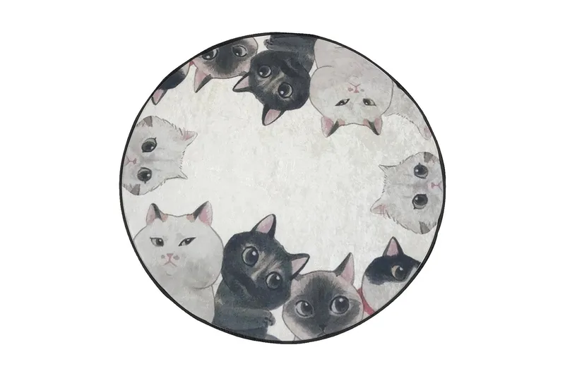 Kylpymatto Chilai Home 100 Pyöreä, Monivärinen