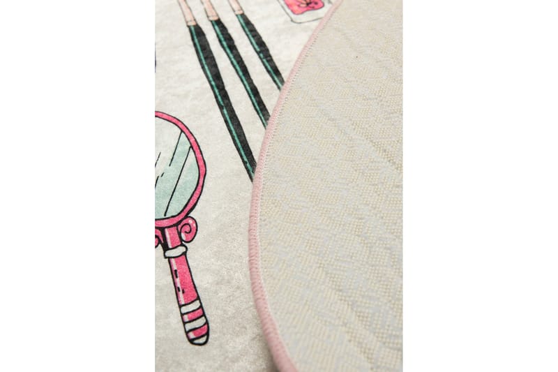 Kylpymatto Chilai Home 100 Pyöreä - Monivärinen - Kodintekstiilit & matot - Kylpyhuonetekstiilit - Kylpyhuoneen matto