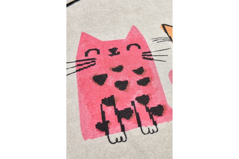 Kylpymatto Chilai Home 100 Pyöreä - Monivärinen - Kodintekstiilit & matot - Kylpyhuonetekstiilit - Kylpyhuoneen matto