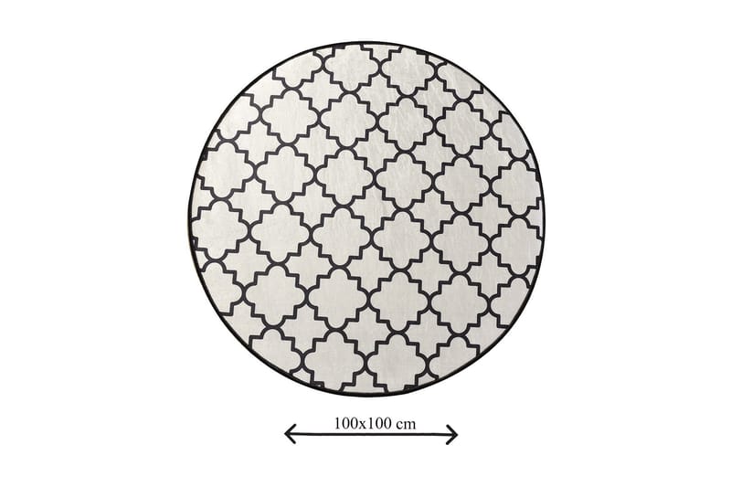Kylpymatto Chilai Home 100 Pyöreä - Monivärinen - Kodintekstiilit & matot - Kylpyhuonetekstiilit - Kylpyhuoneen matto