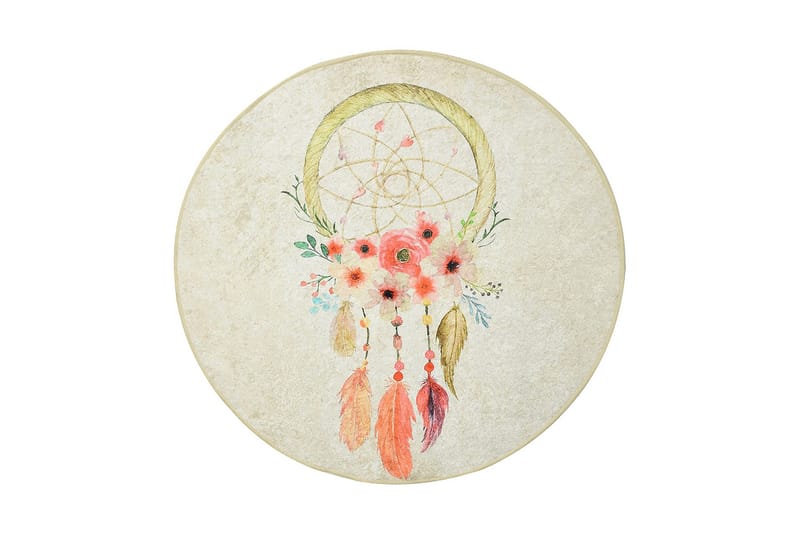 Kylpymatto Chilai Home 100 Pyöreä - Monivärinen - Kodintekstiilit & matot - Kylpyhuonetekstiilit - Kylpyhuoneen matto