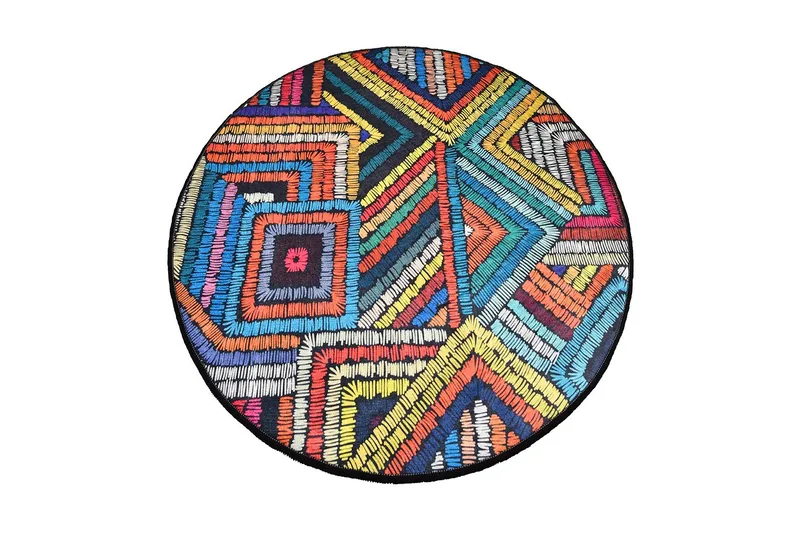 Kylpymatto Chilai Home 100 Pyöreä, Monivärinen