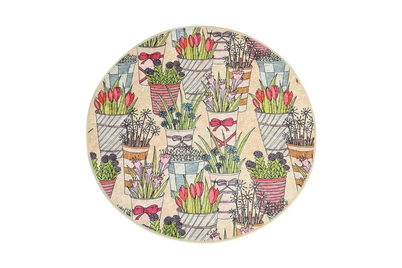 Kylpymatto Chilai Home 100 Pyöreä, Monivärinen