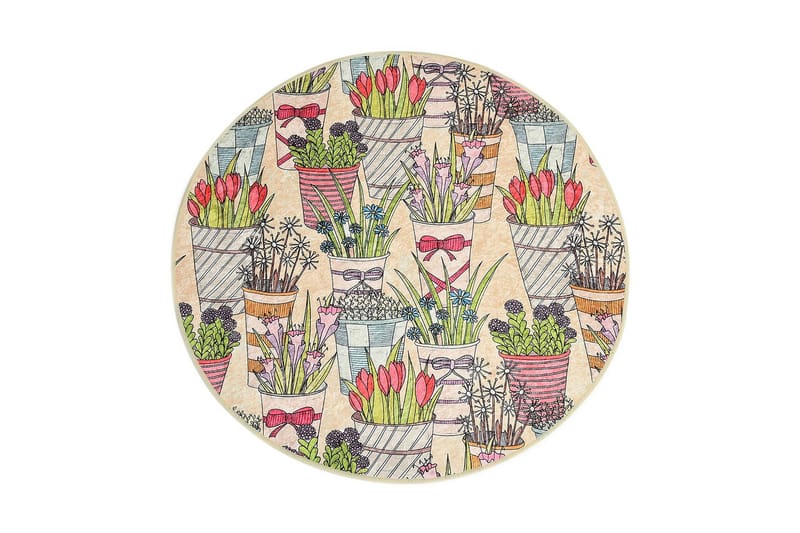 Kylpymatto Chilai Home 100 Pyöreä, Monivärinen