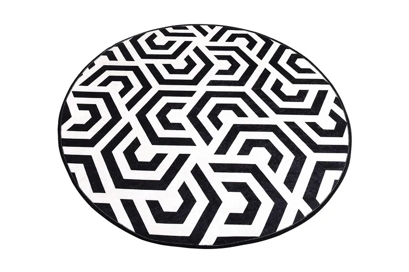 Kylpymatto Chilai Home 100 Pyöreä - Monivärinen - Kodintekstiilit & matot - Kylpyhuonetekstiilit - Kylpyhuoneen matto