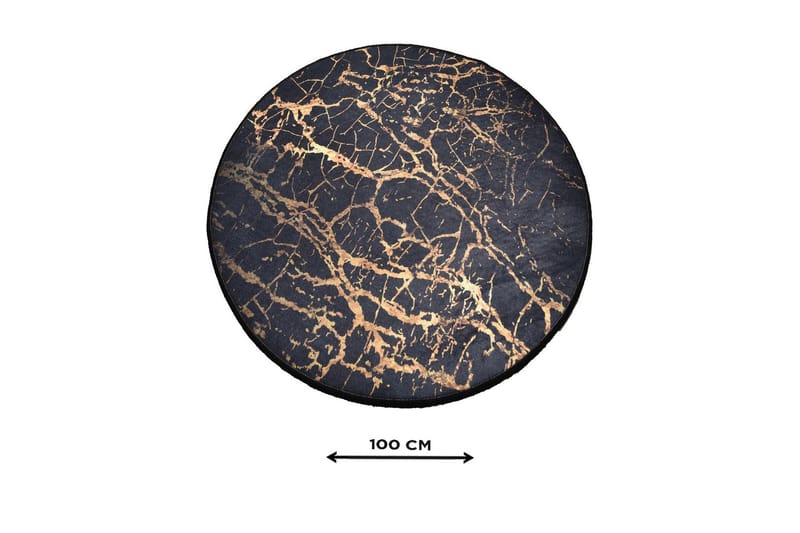 Kylpymatto Chilai Home 100 Pyöreä - Monivärinen - Kodintekstiilit & matot - Kylpyhuonetekstiilit - Kylpyhuoneen matto