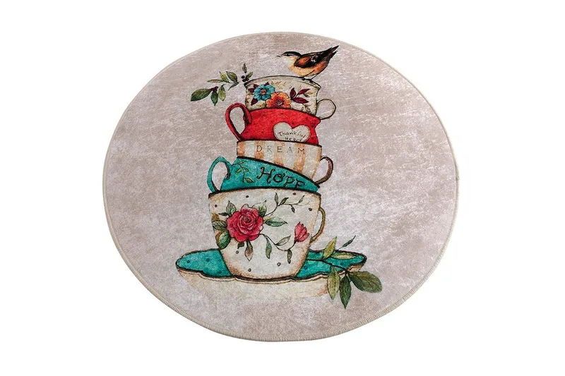 Kylpymatto Chilai Home 100 Pyöreä, Monivärinen