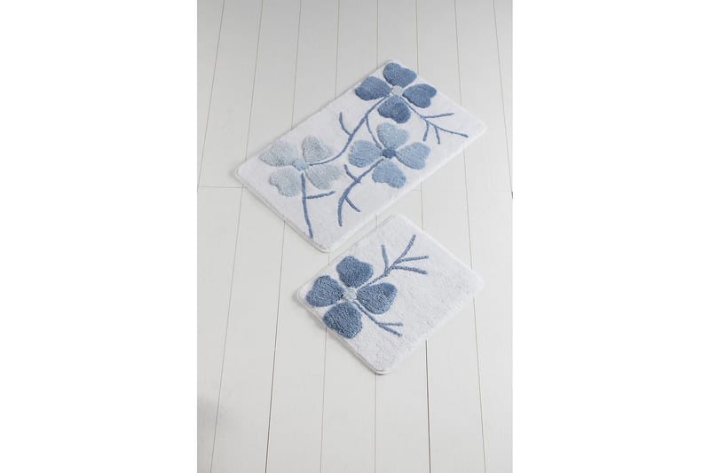 Kylpymatto Chilai Home 2:n setti - Monivärinen - Kodintekstiilit & matot - Kylpyhuonetekstiilit - Kylpyhuoneen matto