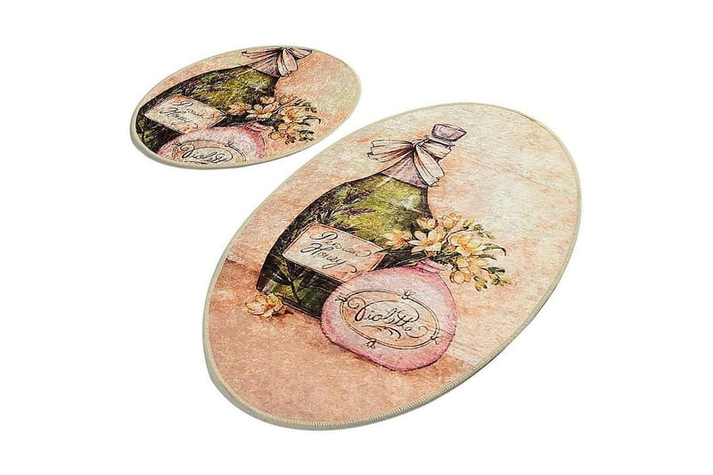 Kylpymatto Chilai Home 2:n setti, Monivärinen