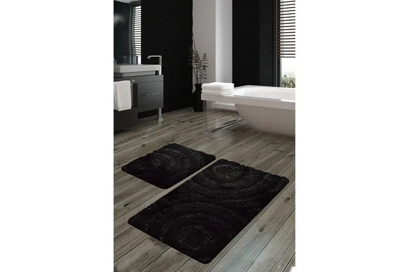 Kylpymatto Chilai Home 2:n setti - Monivärinen - Kodintekstiilit & matot - Kylpyhuonetekstiilit - Kylpyhuoneen matto
