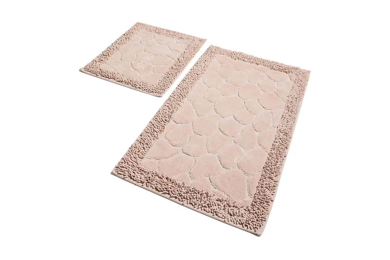 Kylpymatto Chilai Home 2:n setti - Monivärinen - Kodintekstiilit & matot - Kylpyhuonetekstiilit - Kylpyhuoneen matto