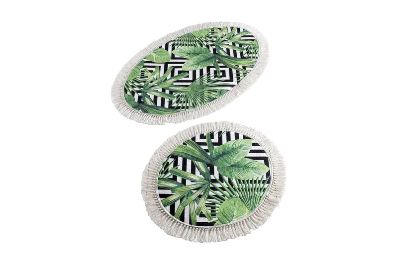 Kylpymatto Chilai Home 2:n setti - Monivärinen - Kodintekstiilit & matot - Kylpyhuonetekstiilit - Kylpyhuoneen matto