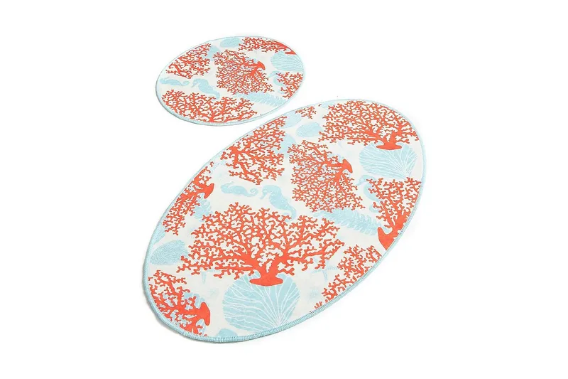 Kylpymatto Chilai Home 2:n setti, Monivärinen