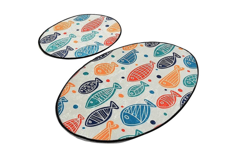 Kylpymatto Chilai Home 2:n setti, Monivärinen