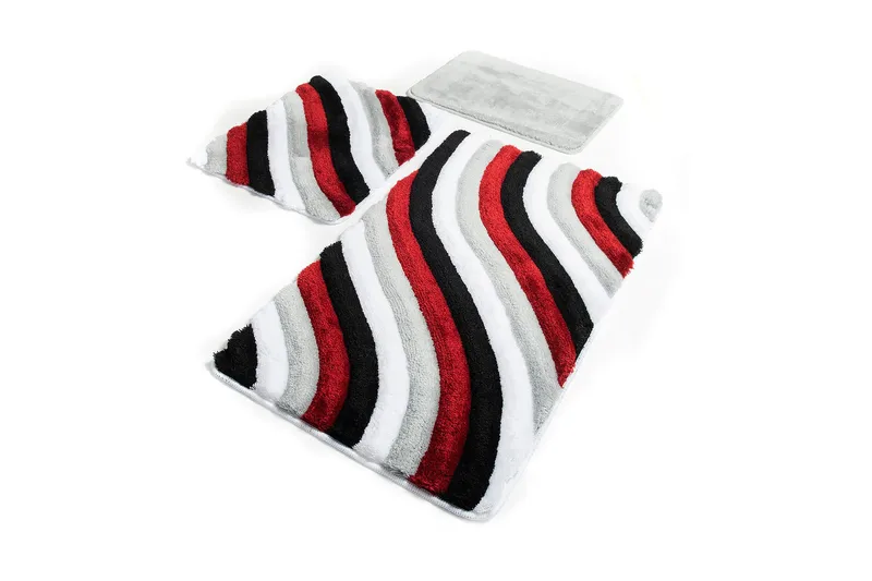 Kylpymatto Chilai Home 3:n setti, Monivärinen