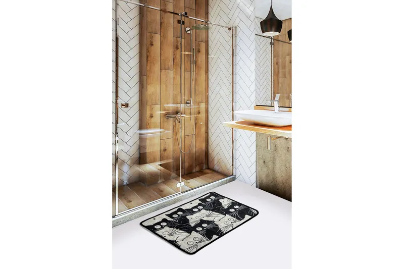 Kylpymatto Chilai Home 40x60 - Monivärinen - Kodintekstiilit & matot - Kylpyhuonetekstiilit - Kylpyhuoneen matto