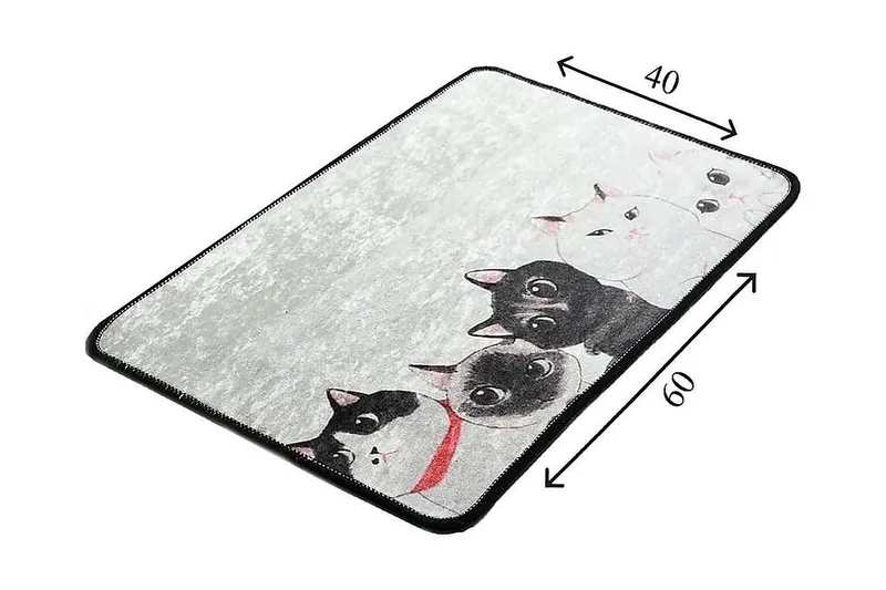 Kylpymatto Chilai Home 40x60 - Monivärinen - Kodintekstiilit & matot - Kylpyhuonetekstiilit - Kylpyhuoneen matto