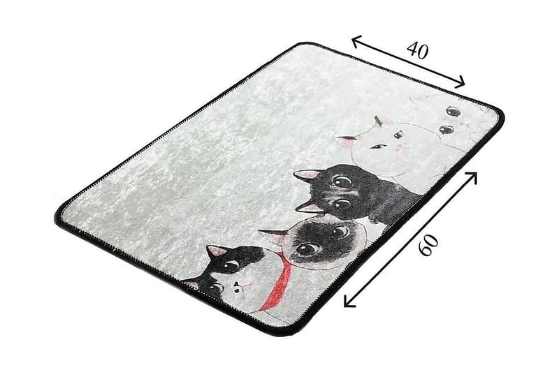 Kylpymatto Chilai Home 40x60 - Monivärinen - Kodintekstiilit & matot - Kylpyhuonetekstiilit - Kylpyhuoneen matto