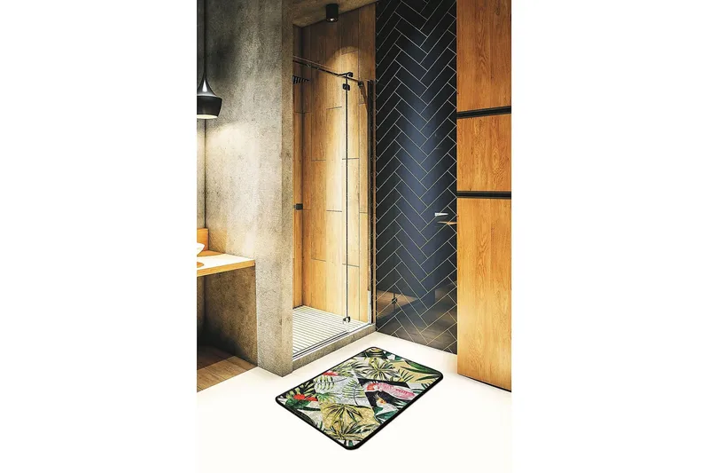 Kylpymatto Chilai Home 40x60 - Monivärinen - Kodintekstiilit & matot - Kylpyhuonetekstiilit - Kylpyhuoneen matto