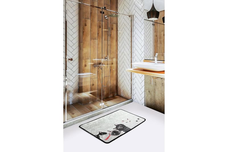 Kylpymatto Chilai Home 40x60 - Monivärinen - Kodintekstiilit & matot - Kylpyhuonetekstiilit - Kylpyhuoneen matto
