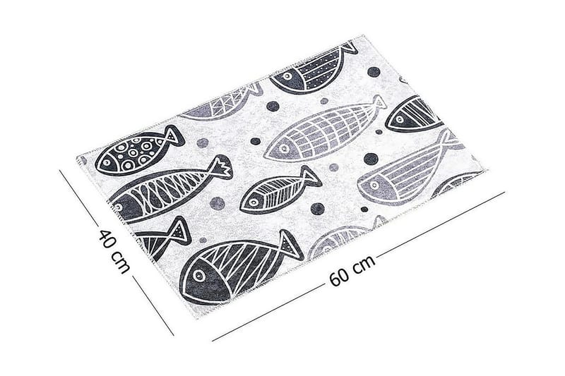 Kylpymatto Chilai Home 40x60 - Monivärinen - Kodintekstiilit & matot - Kylpyhuonetekstiilit - Kylpyhuoneen matto