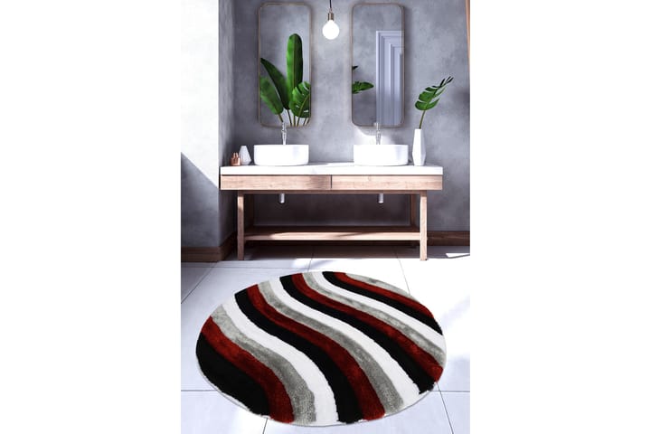 Kylpymatto Chilai Home 70x120 - Monivärinen - Kylpyhuoneen matto
 - Pyöreät matot