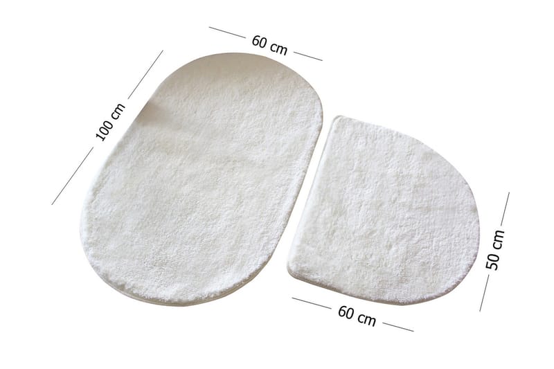 Kylpymatto Chilai Home by Alessia 2:n setti - Hiekka - Kodintekstiilit & matot - Kylpyhuonetekstiilit - Kylpyhuoneen matto