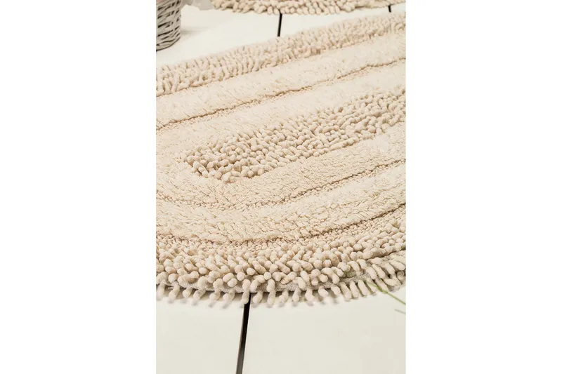 Kylpymatto Chilai Home by Alessia 2:n setti - Hiekka - Kodintekstiilit & matot - Kylpyhuonetekstiilit - Kylpyhuoneen matto