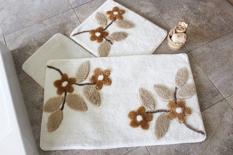 Kylpymatto Chilai Home by Alessia 3:n setti, Monivärinen