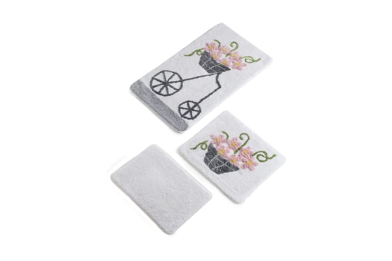 Kylpymatto Chilai Home by Alessia 3:n setti, Monivärinen